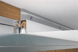Alternative view of Aluminum profile for stretch ceiling Classic (AW2)