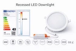 Светильник встраиваемый Round NEXTEC 16W 4000К 1440 lm (SL91)