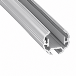 Aluminium profile round suspended 202 cm (LP19)