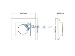 Wireless Switch DIM NEXTEC Sky (RNS4)