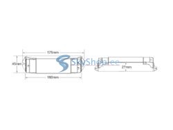 LED Kontroller NEXTEC Sky RGBW PD027309 (RC8)