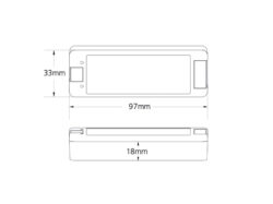 LED Dimmer NEXTEC Sky 8A 12/24V PD027279 (RC9)