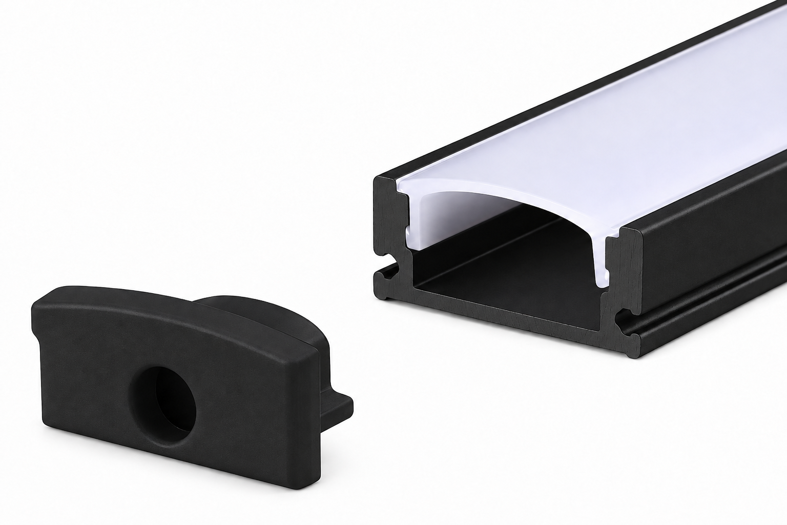 Alumiiniumist süvistatav LED-profiil LED-ribale LONG PRO 302 cm (LP16) - Image 6