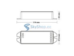 NEW LED контроллер Mi-Light RGB FUT037 (RC11)