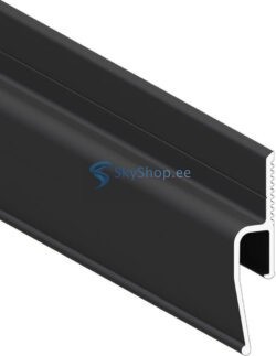 Aluminum profile for stretch ceiling FLEXY (AT1)