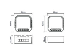 Switch Module NEXTEC Wi-Fi 2CH PD032884 (RC19)