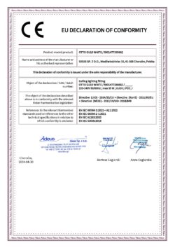 Pinnale paigaldatav laelamp STRÜHM OTTO (ST2)