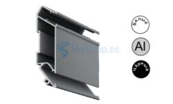 Aluminum profile for stretch ceiling Alteza Sigma Plus (AU3)