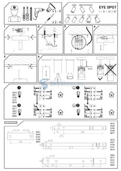 6610 EYE SPOT GRAPHITE VI