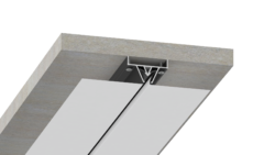 Профиль алюминиевый для натяжного потолка Разделительный (Сепаратор) (AT6)