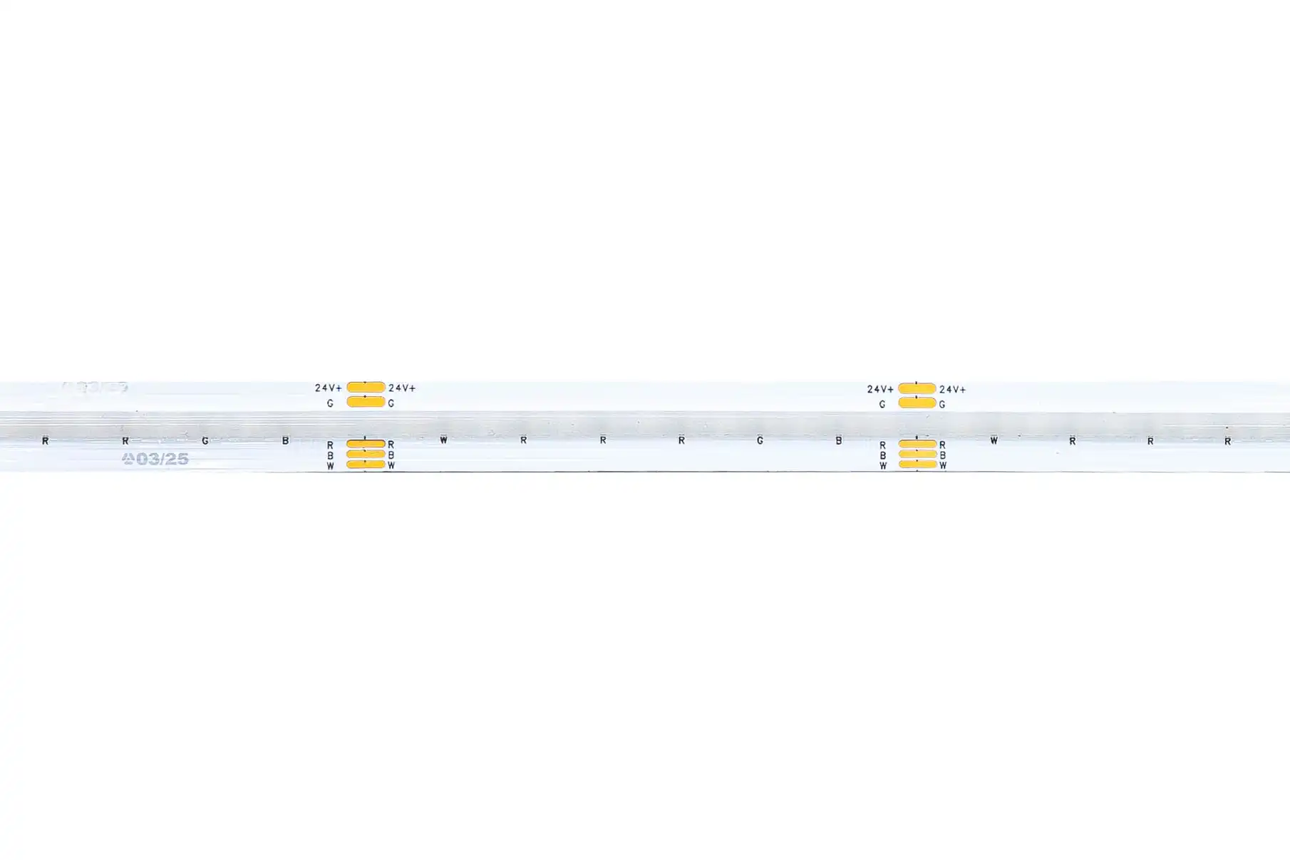 COB LED Лента NEXTEC RGB+W 6000K 18W/m 784хCOB/m 24V IP20 12mm PA042005 (LS101) — изображение 4