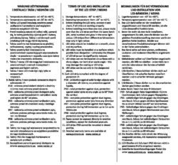 COB LED Лента NEXTEC RGB+W 4000K 18W/m 784хCOB/m 24V IP20 12mm PA041992 (LS104)