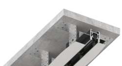 Electric curtain track SLOTT MOTION (KS4)