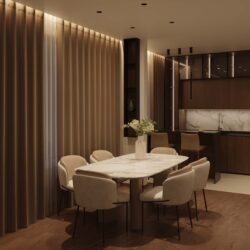 Built-in cornice for stretch ceiling (AK14)