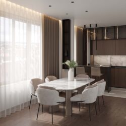 Built-in cornice for stretch ceiling (AK14)