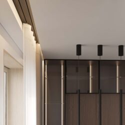 Built-in cornice for stretch ceiling (AK14)