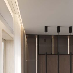 Built-in cornice for stretch ceiling (AK14)