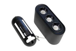 Turning LED lamp Aisilan black 4000K (ST26)