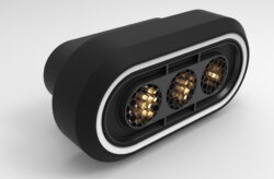 Pöörlev LED allvalgusti valge 4000K (ST27)