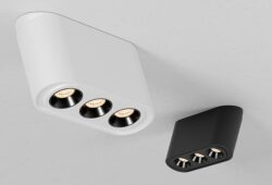 Pöörlev LED allvalgusti valge 4000K (ST27)