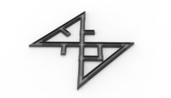 Соединительный элемент для световых линий угловой 45° (AT34)