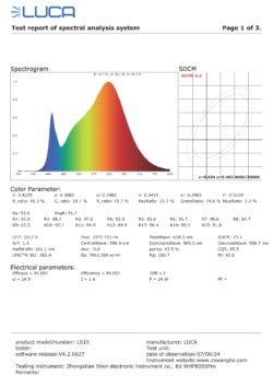 LED Strip LUCA 3000K 22W/m 240LED/m OSRAM 24V IP20 10m (LS10)