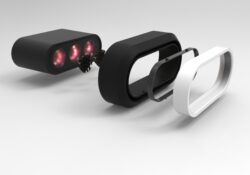 Pöörlev LED allvalgusti valge 4000K (ST27)