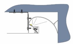 Seinaprofiil nišivalgustuse jaoks ALTEZA ZETA WHITE (AZ2)
