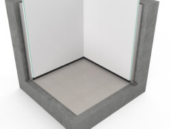 Aluminum shadow skirting board (GSB)