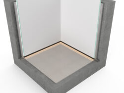 Aluminum shadow skirting board (GSB)