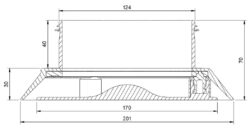 Pinglae difuusor D125 (VC25)