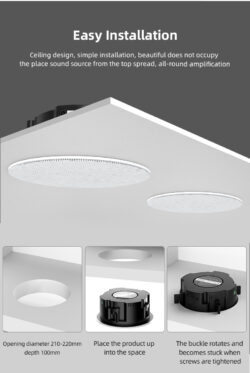 Kõrgekvaliteediline multifunktsionaalne Bluetooth laekõlar 2 x 60W (CS-4)