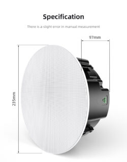 Kõrgekvaliteediline multifunktsionaalne WiFi laekõlarid 2 x 60W (CS-4)
