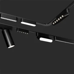 SLIM magnetiline siinivalgusti valge 3000K 6W FOLDABLE FLOOD LIGHT 48V