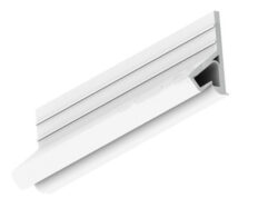 PVC profiles for textile stretch ceilings