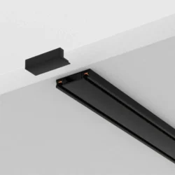 SLIM накладная магнитная рельса 2m черная