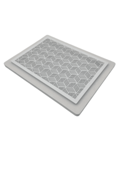 Вентиляционная решетка 225x325 мм с магнитным креплением крышки белая (VC31)