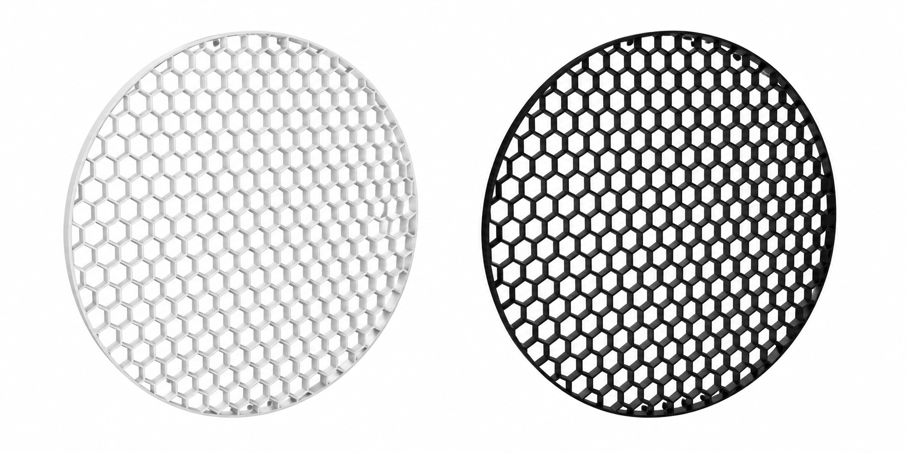 Honeycomb valgusfilter lambadest 120 mm valge (3D8) - Image 2