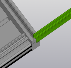 Торцевой элемент для карниза АК14