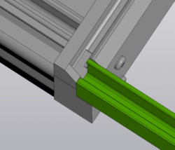 Торцевой элемент для карниза АК14