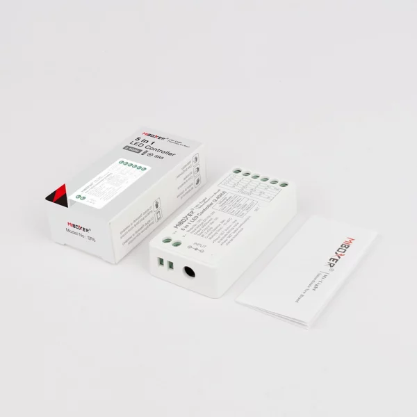 LED Контроллер MiBoxer 5в1 Single Color/Dual White/RGB/RGBW/RGB+CCT SR5 (RC42) — изображение 3