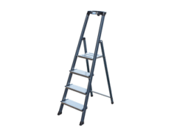 Стремянка стальная с алюминиевыми ступенями