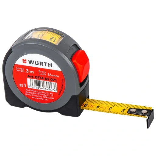 Рулетка WÜRTH Art. 0714 65 071 3 метров (W69)
