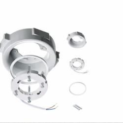 3D sisestatud osa utopitud valgustite jaoks GX53 (3D53)