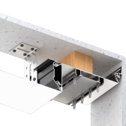 Потолочный кaрнизный профиль CURTINA X406