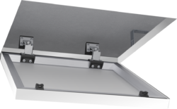 Reklaamikava 400x400 mm pöialtihedega süsteemiga Push-to-open (VC36)