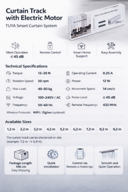 Elektriline kardin 620 cm (EK62)