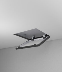 Reklaamikava 400x400 mm pöialtihedega süsteemiga Push-to-open (VC36)