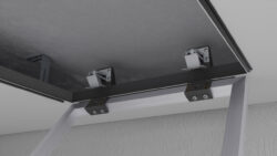 Reklaamikava 400x400 mm pöialtihedega süsteemiga Push-to-open (VC36)