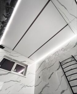 Alternative view of Musta jäykkä hajuste (PK8) 30 mm LED-profiiliin